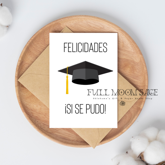 FELICIDADES SI SE PUDO CARD